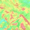 Mapa topográfico Afyonkarahisar, altitud, relieve