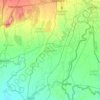 Mapa topográfico Phansidewa, altitud, relieve