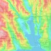 Mapa topográfico Avcılar, altitud, relieve