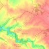 Mapa topográfico Bonneuil, altitud, relieve