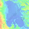 Mapa topográfico Kati Thanda-Lake Eyre (North), altitud, relieve