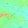 Mapa topográfico Tundi, altitud, relieve