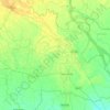 Mapa topográfico Tamkuhi Raj, altitud, relieve