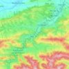 Mapa topográfico Hofstetten-Grünau, altitud, relieve