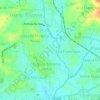 Mapa topográfico Imperatriz, altitud, relieve