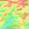 Mapa topográfico 74912, altitud, relieve
