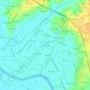 Mapa topográfico Phường Thuận An, altitud, relieve