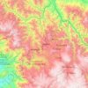 Mapa topográfico Chota, altitud, relieve