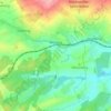 Mapa topográfico Metzing, altitud, relieve