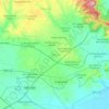 Mapa topográfico Cuapiaxtla, altitud, relieve