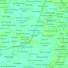 Mapa topográfico Magrahat - II, altitud, relieve