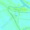 Mapa topográfico Thị trấn Chợ Mới, altitud, relieve