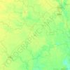 Mapa topográfico Bansi, altitud, relieve