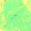 Mapa topográfico Manangatang, altitud, relieve