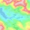 Mapa topográfico Llaviucu, altitud, relieve