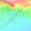 Mapa topográfico Αγιά, altitud, relieve