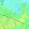 Mapa topográfico Naini lake, altitud, relieve