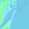 Mapa topográfico Sunset View Beach, altitud, relieve
