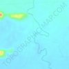 Mapa topográfico Río Seco, altitud, relieve
