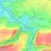 Mapa topográfico L'Eau d'Heure, altitud, relieve