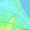 Mapa topográfico Kỳ Phương, altitud, relieve