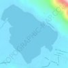 Mapa topográfico Laguna de Tuxpan, altitud, relieve