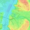 Mapa topográfico Maple Island, altitud, relieve