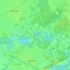 Mapa topográfico Vallei van het Schijn met kastelen Schilde, Bleekhof en Vrieselhof, altitud, relieve