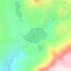 Mapa topográfico Laguna del Atuel, altitud, relieve
