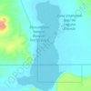 Mapa topográfico Laguna Grande, altitud, relieve