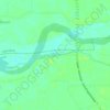 Mapa topográfico Sutlej River, altitud, relieve