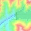 Mapa topográfico Central Hidroeléctrica Aguamilpa Solidaridad, altitud, relieve