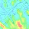 Mapa topográfico Cherppungal Kulam Cheripurathu Padasekaram Karikombu, altitud, relieve