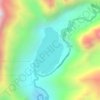 Mapa topográfico Laguna de Patón, altitud, relieve