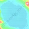 Mapa topográfico Laguna Pastos Grandes, altitud, relieve
