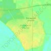 Mapa topográfico Bishwanath Chariali, altitud, relieve