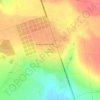 Mapa topográfico Nueva Esperanza, altitud, relieve