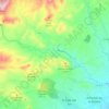 Mapa topográfico Montnegre, altitud, relieve