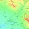 Mapa topográfico Arunavati, altitud, relieve