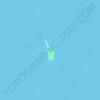 Mapa topográfico Heralds-Beacon Islet, altitud, relieve