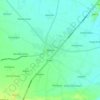 Mapa topográfico Behror, mapa de relieve, mapa de altitud