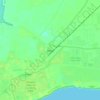 Mapa topográfico Dahej, mapa de relieve, mapa de altitud