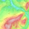 Mapa topográfico Heyd, mapa de relieve, mapa de altitud