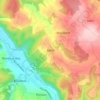 Mapa topográfico Beffe, mapa de relieve, mapa de altitud