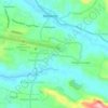 Mapa topográfico Ayanikkadu, mapa de relieve, mapa de altitud