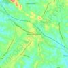 Mapa topográfico Balaramapuram, mapa de relieve, mapa de altitud