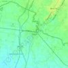 Mapa topográfico Raxaul, mapa de relieve, mapa de altitud