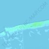 Mapa topográfico Xtul, mapa de relieve, mapa de altitud