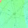 Mapa topográfico Palwal, mapa de relieve, mapa de altitud