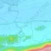 Mapa topográfico Kohora, mapa de relieve, mapa de altitud
